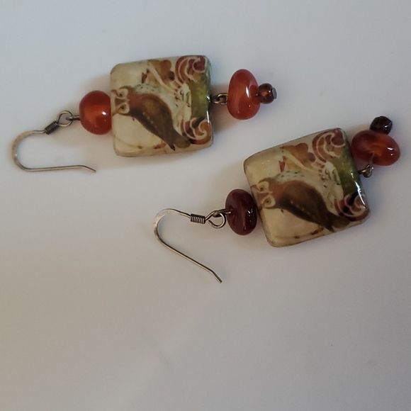 Owl 🦉 Earrings. Handmade jewelry ✨️ - Picture 4 of 6